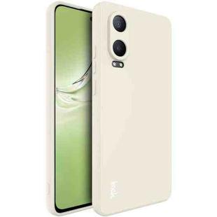 For OPPO K12x imak UC-4 Series Straight Edge TPU Phone Case(White)