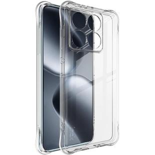 For Xiaomi 14T imak Shockproof Airbag TPU Phone Case(Transparent)