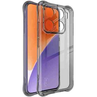 For Xiaomi 15 Pro imak Shockproof Airbag TPU Phone Case(Transparent Black)