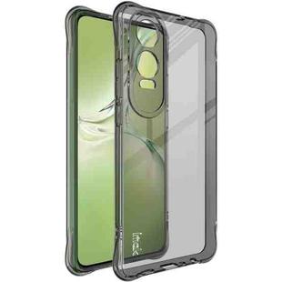 For OPPO K12x imak Shockproof Airbag TPU Phone Case(Transparent Black)