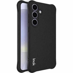 For Samsung Galaxy S25 5G imak Shockproof Airbag TPU Phone Case(Matte Black)