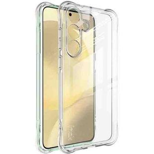 For Samsung Galaxy S25+ 5G imak Shockproof Airbag TPU Phone Case(Transparent)