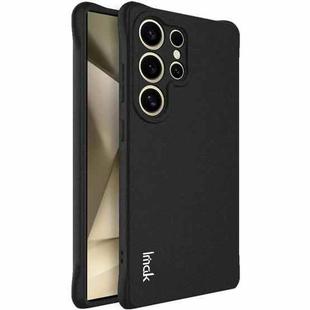For Samsung Galaxy S25 Ultra 5G imak Shockproof Airbag TPU Phone Case(Matte Black)