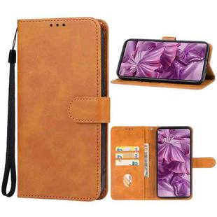 For HMD Pulse Leather Phone Case(Brown)