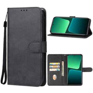 For Xiaomi 14T Leather Phone Case(Black)