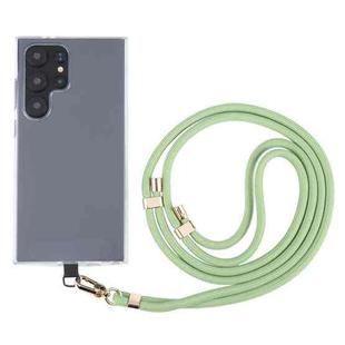 6mm Gold Buckle Adjustable Mobile Phone Anti-lost Long Lanyard(Green)