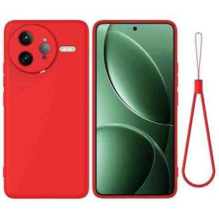 For Xiaomi Poco F7 Ultra Solid Color Liquid Silicone Dropproof Full Coverage Phone Case(Red)