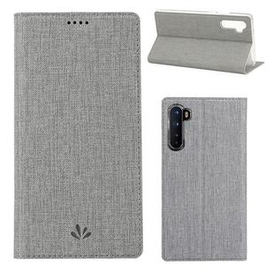 For OnePlus Nord / OnePlus Z / OnePlus 8 Nord 5G ViLi DMX-54 Shockproof TPU + PU Leather Magnetic Attraction Horizontal Flip Protective Case with Card Slots & Holder(Grey)