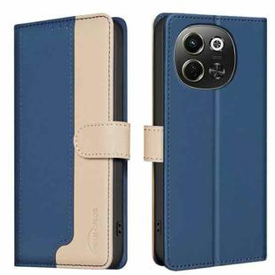 For Tecno Pova 6 Neo 5G / Spark 30 5G Color Matching RFID Anti-theft Leather Phone Case(Blue)