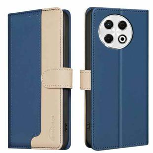 For Tecno Spark 30 Pro 4G Color Matching RFID Anti-theft Leather Phone Case(Blue)