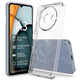 For Redmi A3x Scratchproof Acrylic TPU Phone Case(Transparent)