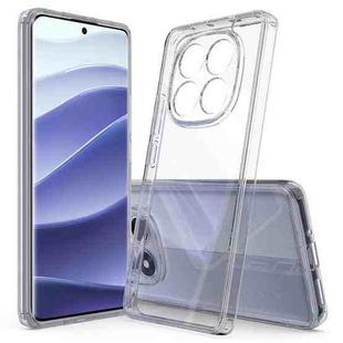 For Redmi Note 14 Pro+ 5G Scratchproof Acrylic TPU Phone Case(Transparent)