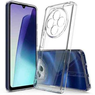 For Xiaomi Poco M7 5G Scratchproof Acrylic TPU Phone Case(Transparent)