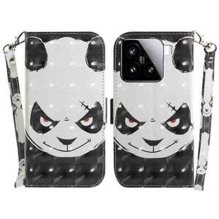 For Xiaomi 15 3D Colored Flip Leather Phone Case(Angry Bear)