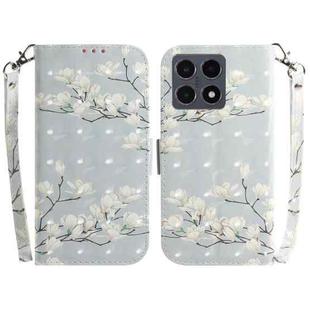 For Xiaomi 15T 5G 3D Colored Flip Leather Phone Case(Magnolia)