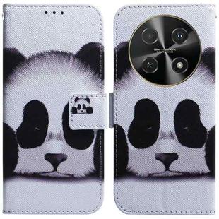 For Huawei nova 12i 4G Global Coloured Drawing Flip Leather Phone Case(Panda)