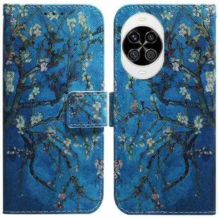 For Huawei nova 14 Coloured Drawing Flip Leather Phone Case(Apricot)