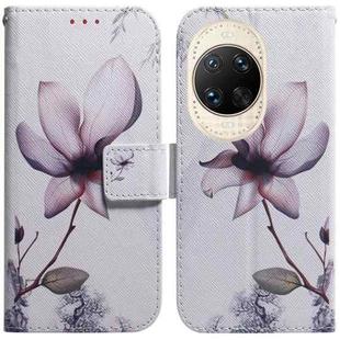 For Huawei nova 14 Ultra Coloured Drawing Flip Leather Phone Case(Magnolia)