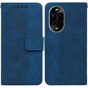 For Huawei nova 13 Pro Geometric Embossed Leather Phone Case(Blue)