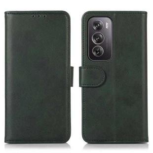 For OPPO Reno12 Pro 5G Global Cow Texture Flip Leather Phone Case(Green)