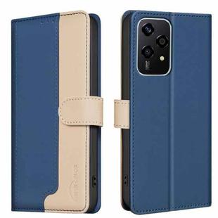For Honor 200 Lite Global Color Matching RFID Anti-theft Leather Phone Case(Blue)
