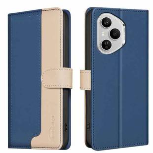 For Honor 400 Pro Global 160.8mm Color Matching RFID Anti-theft Leather Phone Case(Blue)