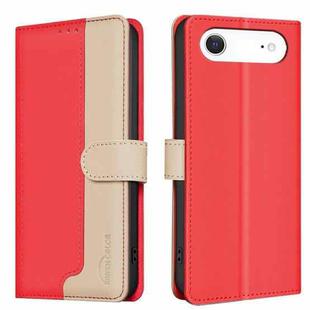 For iPhone 17 Air Color Matching RFID Anti-theft Leather Phone Case(Red)