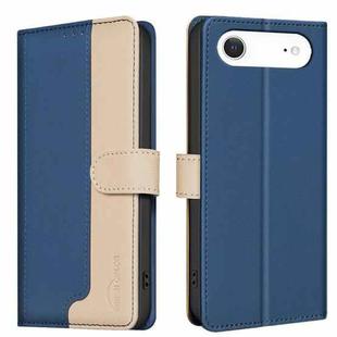 For iPhone 17 Air Color Matching RFID Anti-theft Leather Phone Case(Blue)