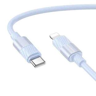 Borofone BX106 27W USB-C / Type-C to 8 Pin Fast Charge Data Cable, Length:1m(Blue)