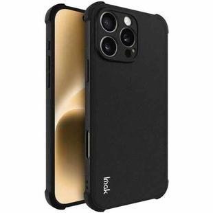 For iPhone 16 Pro Max imak Shockproof Airbag TPU Phone Case(Matte Black)