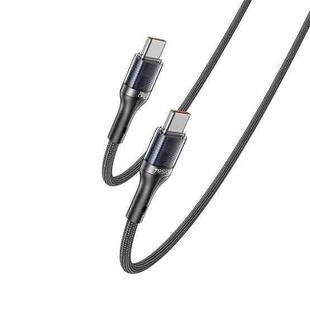 Yesido CA166 PD 240W USB-C / Type-C to USB-C / Type-C Super Fast Charging Data Cable, Length:1.2m(Black)