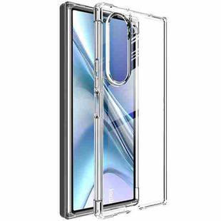 For Samsung Galaxy Z Fold6 IMAK Space Shield PC + TPU Airbag Shockproof Phone Case(Transparent)