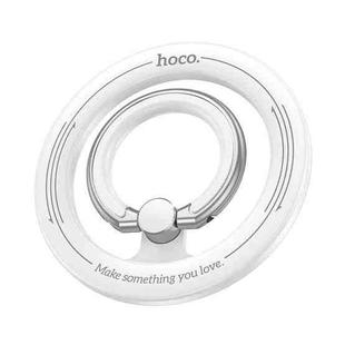 hoco GH1 Gentle Magnetic Mobile Phone Ring Holder(White)