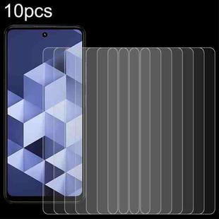 For HMD Vibe 10pcs 0.26mm 9H 2.5D Tempered Glass Film