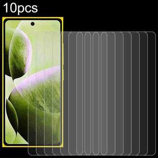 For HMD Hyper 10pcs 0.26mm 9H 2.5D Tempered Glass Film