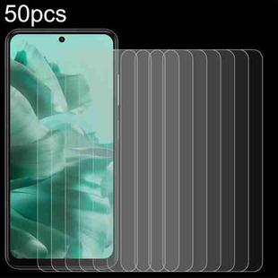 For HMD Crest Max 50pcs 0.26mm 9H 2.5D Tempered Glass Film