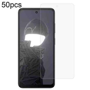 For HMD Fusion 50pcs 0.26mm 9H 2.5D Tempered Glass Film