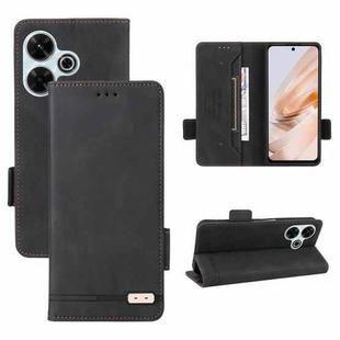 For Xiaomi Redmi 13 4G Global Magnetic Clasp Leather Phone Case(Black)