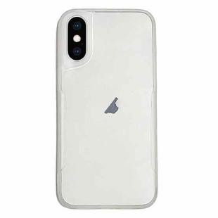 For iPhone XS / X Transparent Blade TPU Phone Case