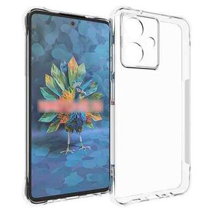 For HMD Crest 5G Shockproof Non-slip Thickening TPU Phone Case(Transparent)