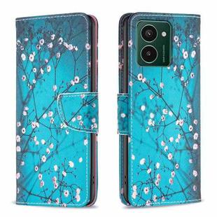For HMD Pulse PRO /  Pulse / Pulse+ Drawing Pattern Leather Phone Case(Plum Blossom)