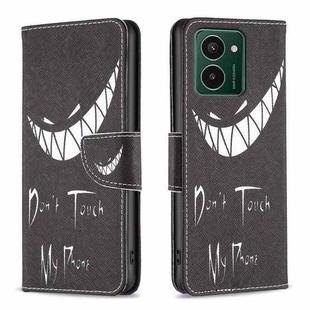 For HMD Pulse PRO /  Pulse / Pulse+ Drawing Pattern Leather Phone Case(Smirk)