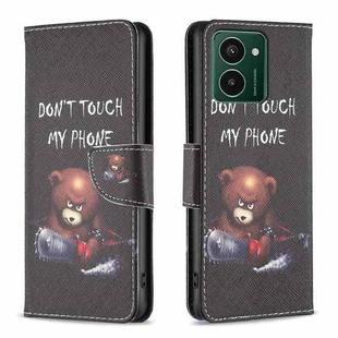 For HMD Pulse PRO /  Pulse / Pulse+ Drawing Pattern Leather Phone Case(Bear)