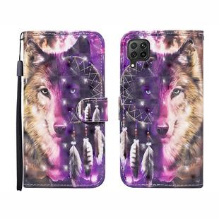 For Huawei P40 lite 3D Painted Pattern Horizontal Flip Leather Case with Holder & Wallet & Card slot & Lanyard(Wind Chime Wolf)