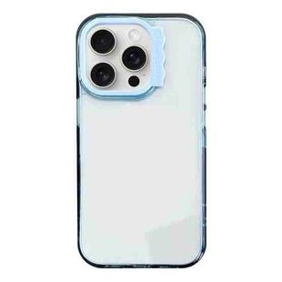 For iPhone 13 Pro Colorful Wavy Circle PC Hybrid TPU Phone Case(Blue)