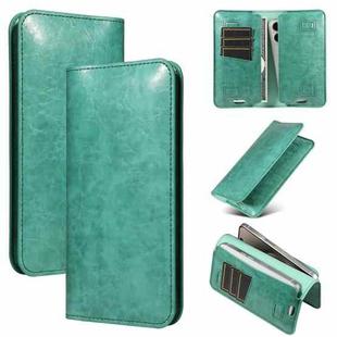 PU Flip Double Phone Card Slot Case, Size:15.7 x 9cm(Green)