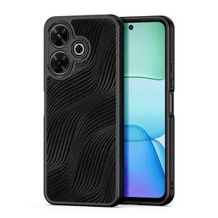 For Xiaomi Poco M6 4G DUX DUCIS Aimo Series TPU + PC Frosted Feel Phone Case(Black)