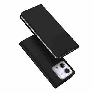 For Xiaomi Poco M7 Pro 5G DUX DUCIS Skin Pro Series Flip Leather Phone Case(Black)
