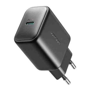 JOYROOM JR-TCF20 PD20W USB-C / Type-C Port Charger, Plug:EU Plug(Black)