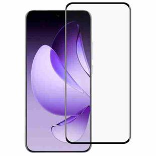 For OPPO Reno13 Pro 5G Global Full Glue 9H HD 3D Curved Edge Tempered Glass Film(Black)